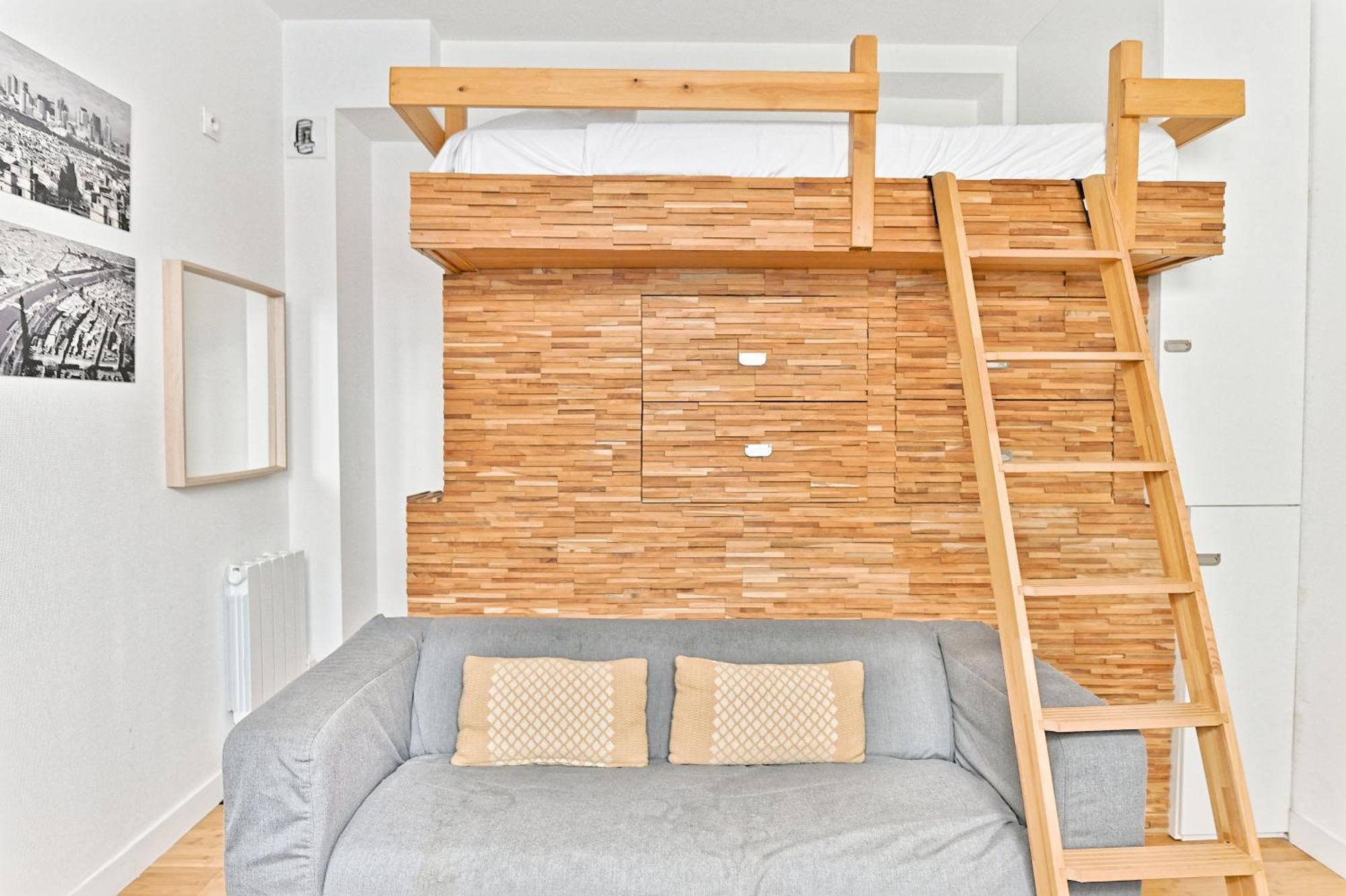 Charmant Studio Boulevard Voltaire Paris Exteriör bild