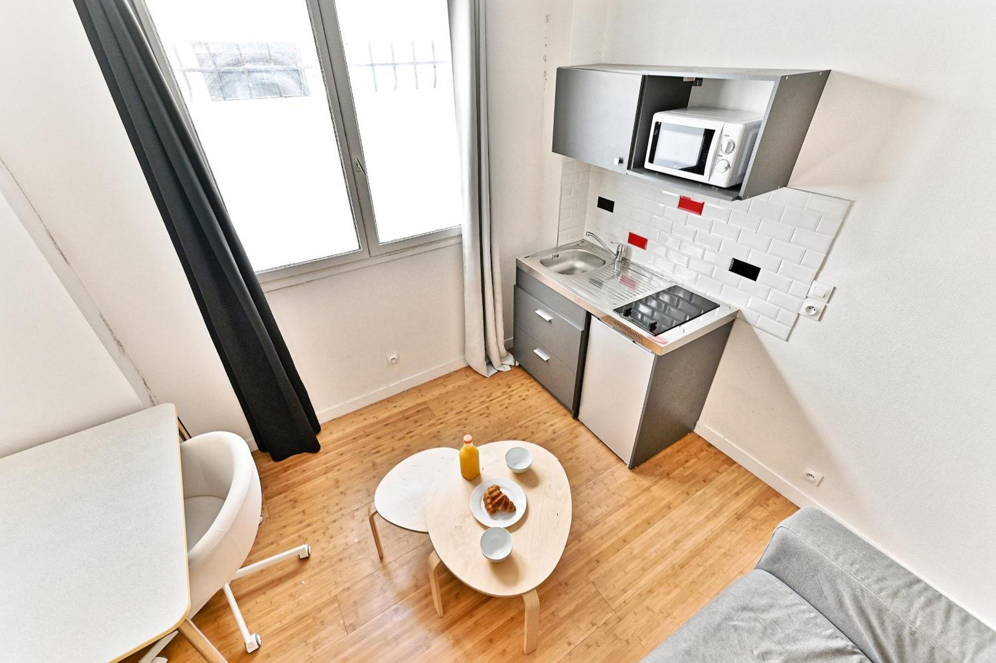 Charmant Studio Boulevard Voltaire Paris Exteriör bild